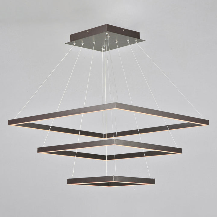 Quad - 3 Tier LED Chandelier