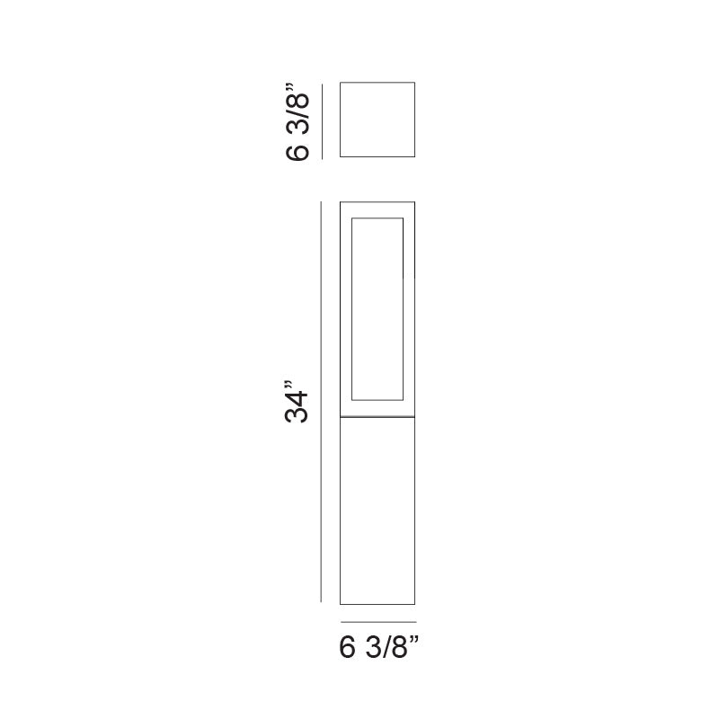 Portus - LED 1 Light Outdoor Wall Light