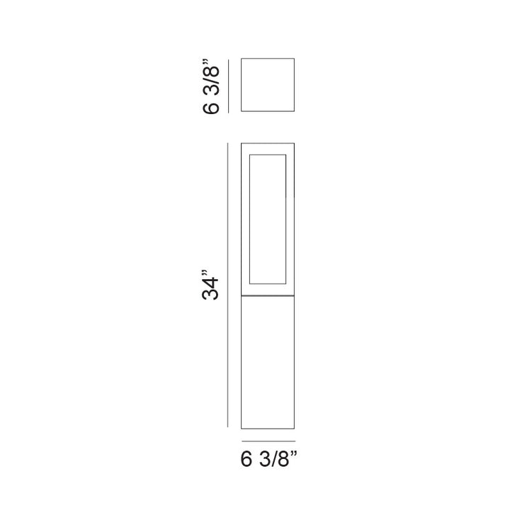 Portus - LED 1 Light Outdoor Wall Light