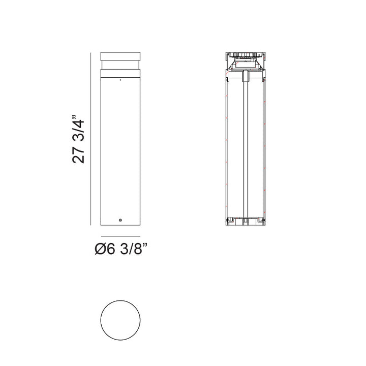 Cremini - LED 1 Light Outdoor Wall Light