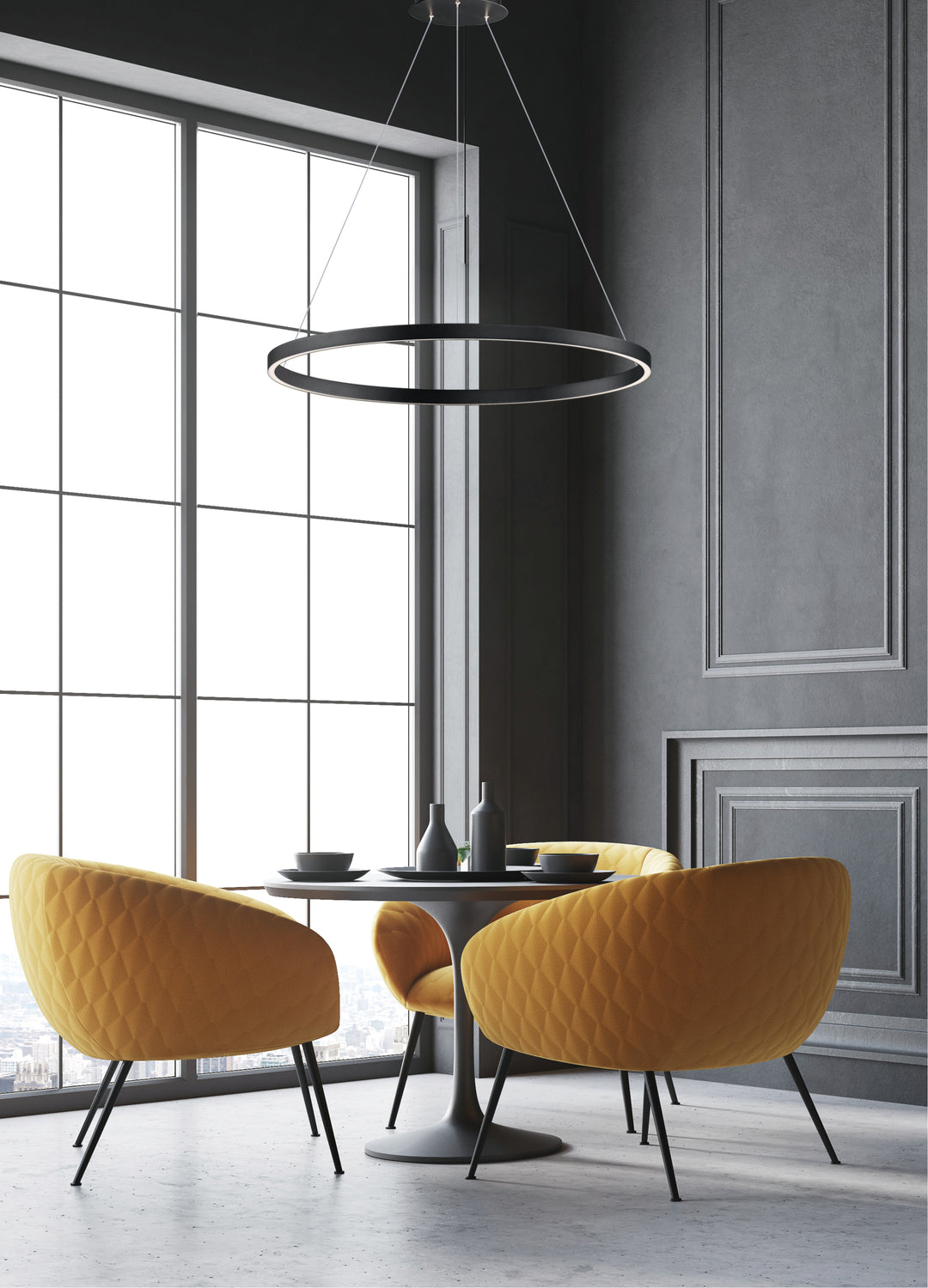 Groove - LED Pendant / Chandelier