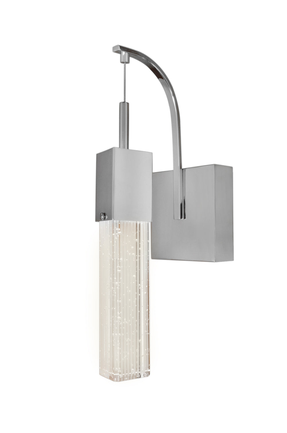 Fizz III - 1-Light LED Wall Sconce in Polished Chrome by ET2 Lighting