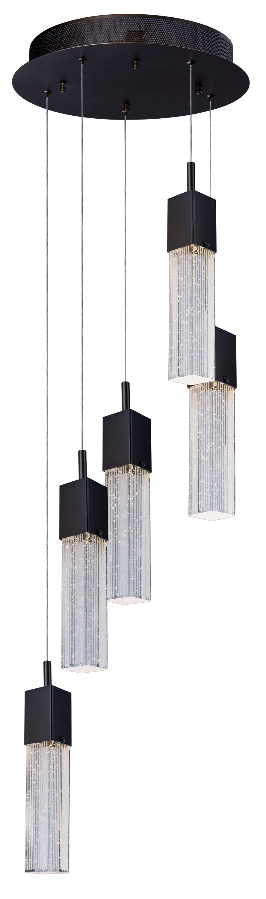 Fizz III - LED Pendant in Bronze by ET2 Lighting