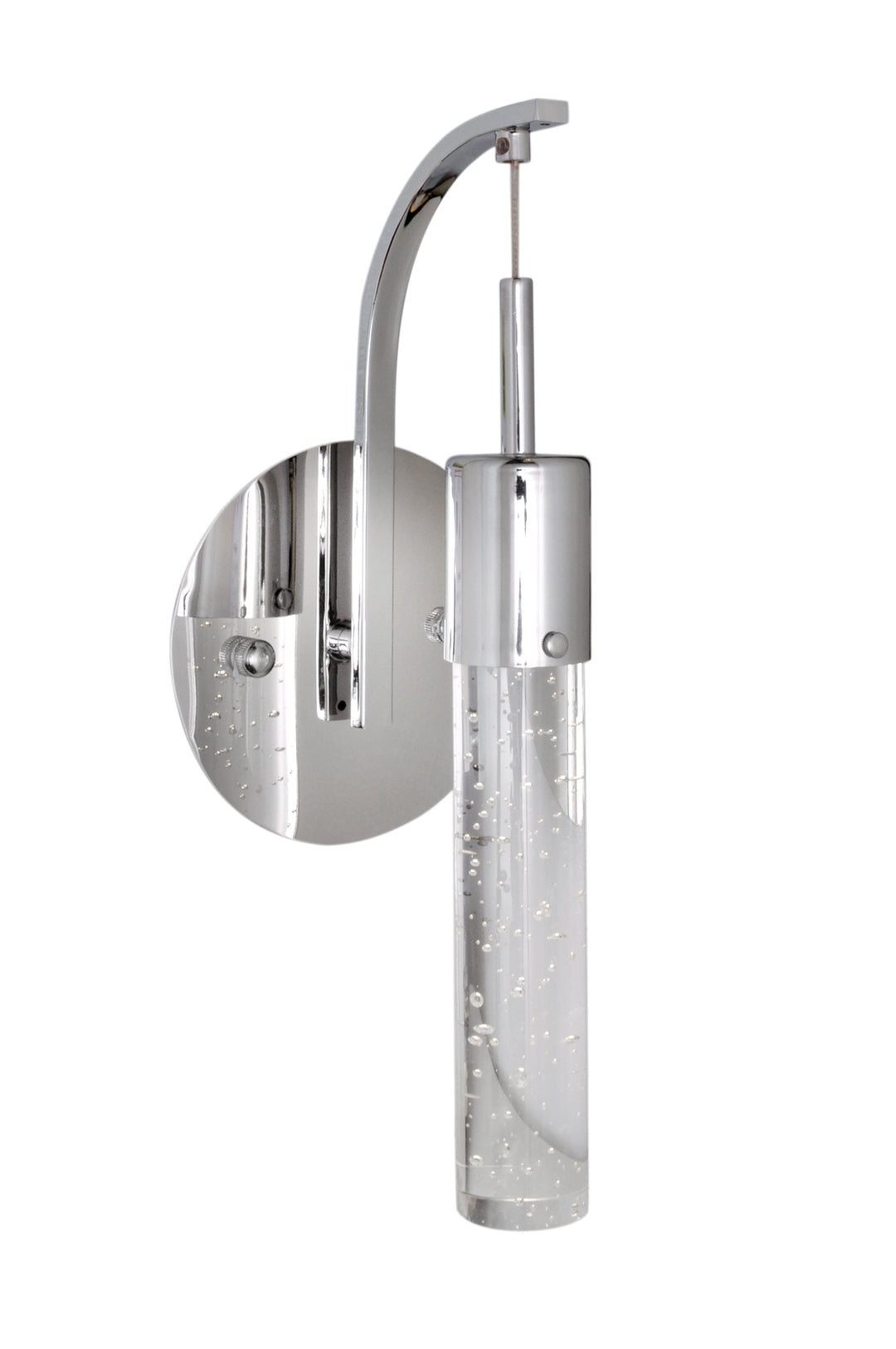 Fizz IV - 1-Light LED Wall Sconce in Polished Chrome by ET2 Lighting