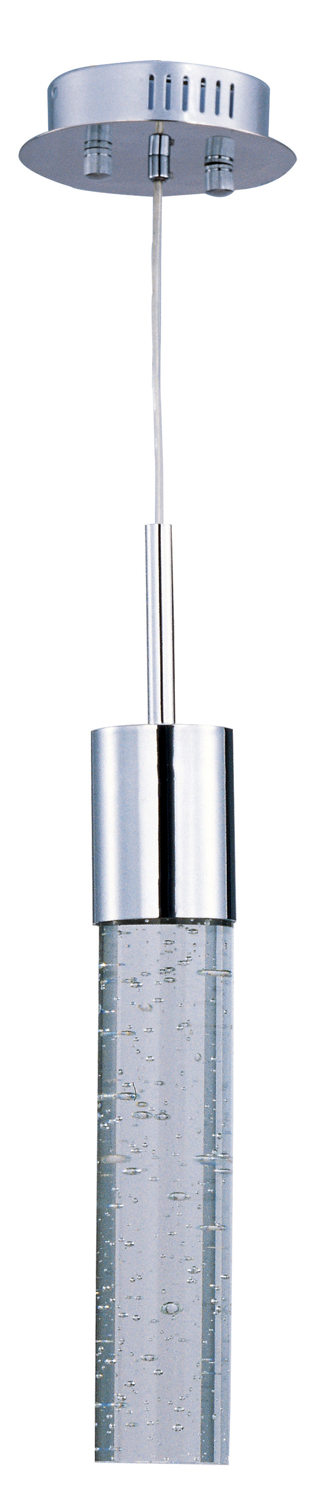 Fizz IV - LED Pendant in Polished Chrome by ET2 Lighting