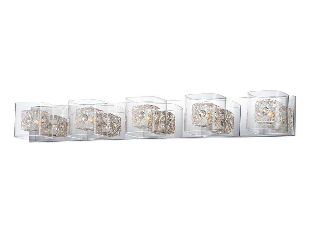 Gem - Bath Vanity in Silver by ET2 Lighting