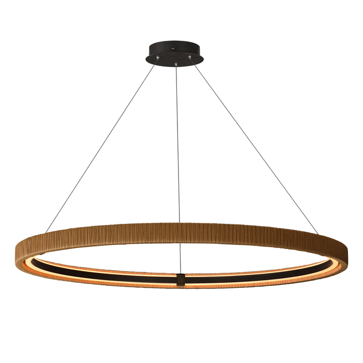 Kaia - LED Pendant 5CCT in Natural by ET2 Lighting