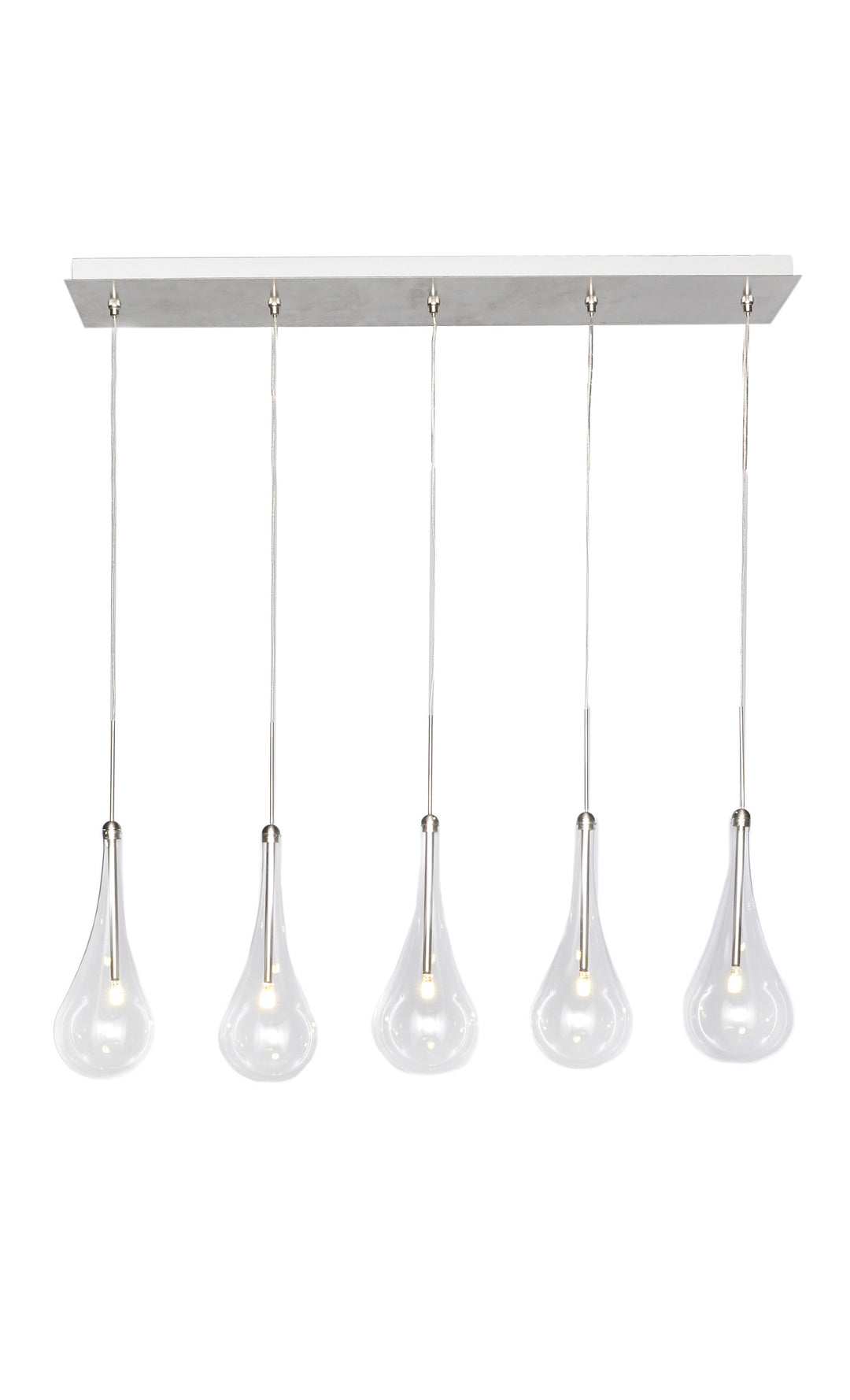 Larmes - Multiple Light Linear Pendant, 31.5" x 4.5", by ET2 Lighting