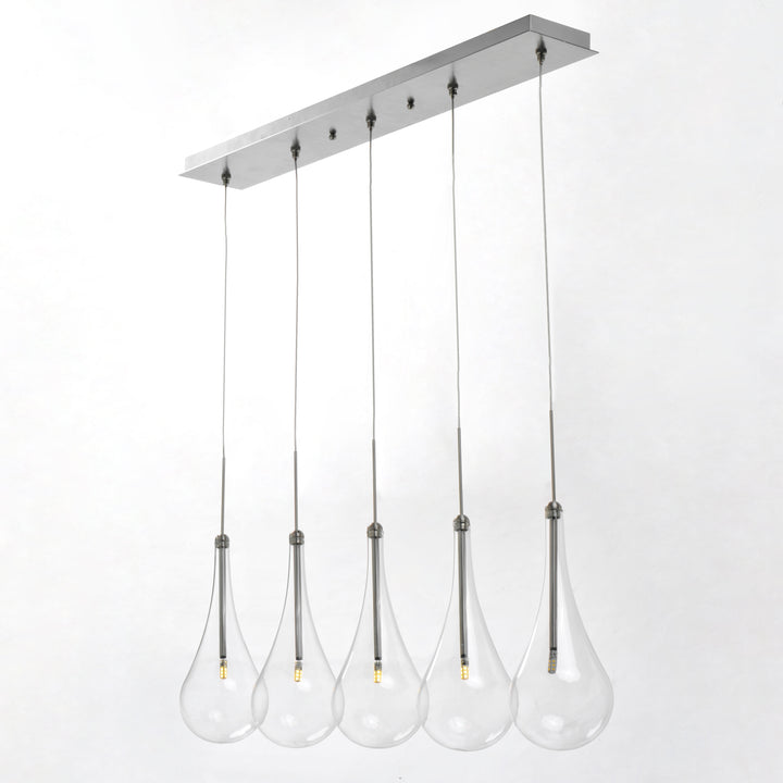 Larmes - Multiple Light Linear Pendant by ET2 Lighting - view 9