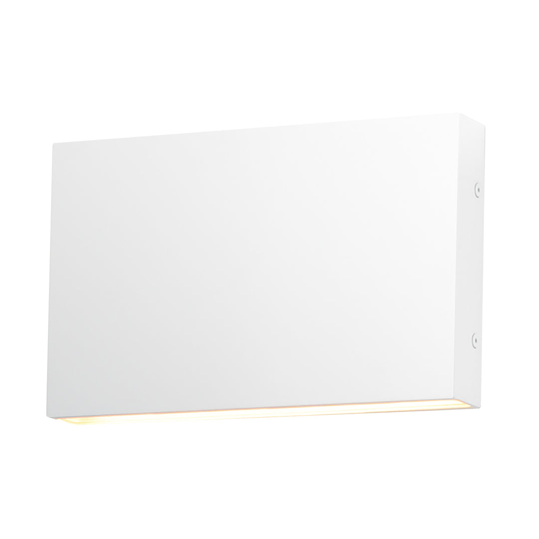 Brik - LED Outdoor Wall Sconce in White by ET2 Lighting