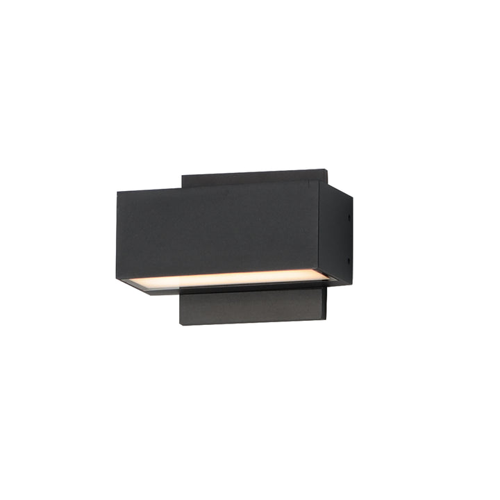 Blok - LED Outdoor Wall Sconce in Black by ET2 Lighting