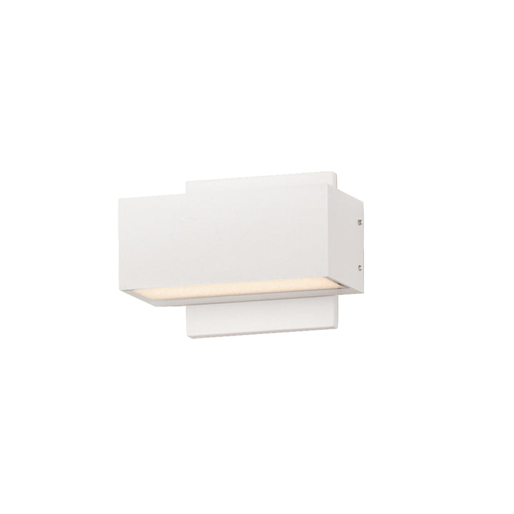 Blok - LED Outdoor Wall Sconce in White by ET2 Lighting