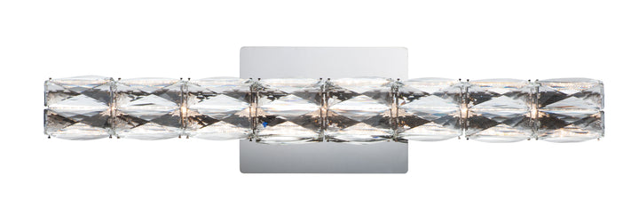 Zephyr - LED Bath Vanity in Polished Chrome by ET2 Lighting