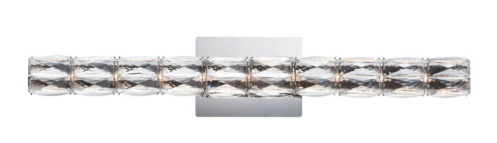 Zephyr - LED Bath Vanity in Polished Chrome by ET2 Lighting