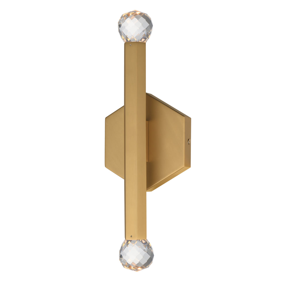 Allumettes - 2-Light LED Wall Sconce in Gold by ET2 Lighting