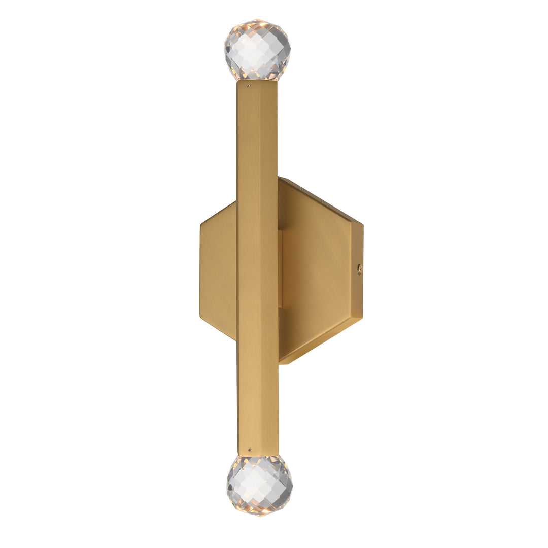 Allumettes - 2-Light LED Wall Sconce in Gold by ET2 Lighting