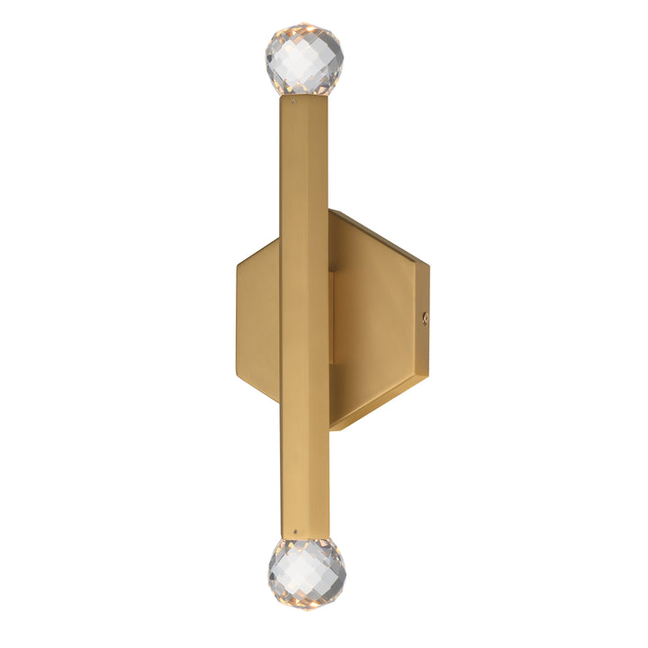 Allumettes - 2-Light LED Wall Sconce in Gold by ET2 Lighting