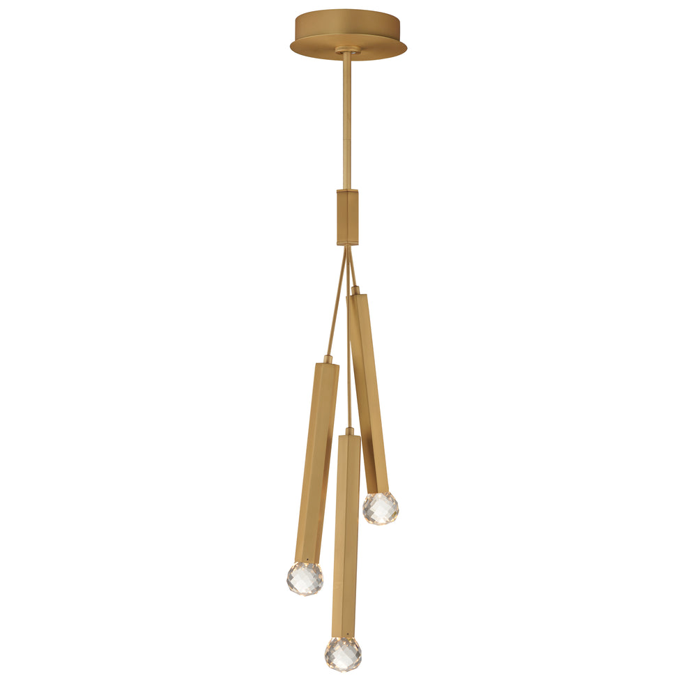 Allumettes - LED Pendant in Gold by ET2 Lighting