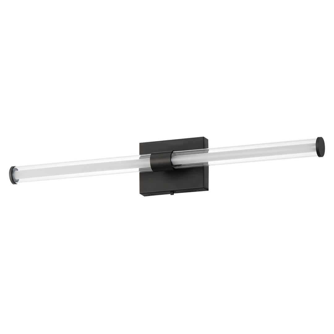 Fuse - LED Bath Vanity CCT Select in Black by ET2 Lighting