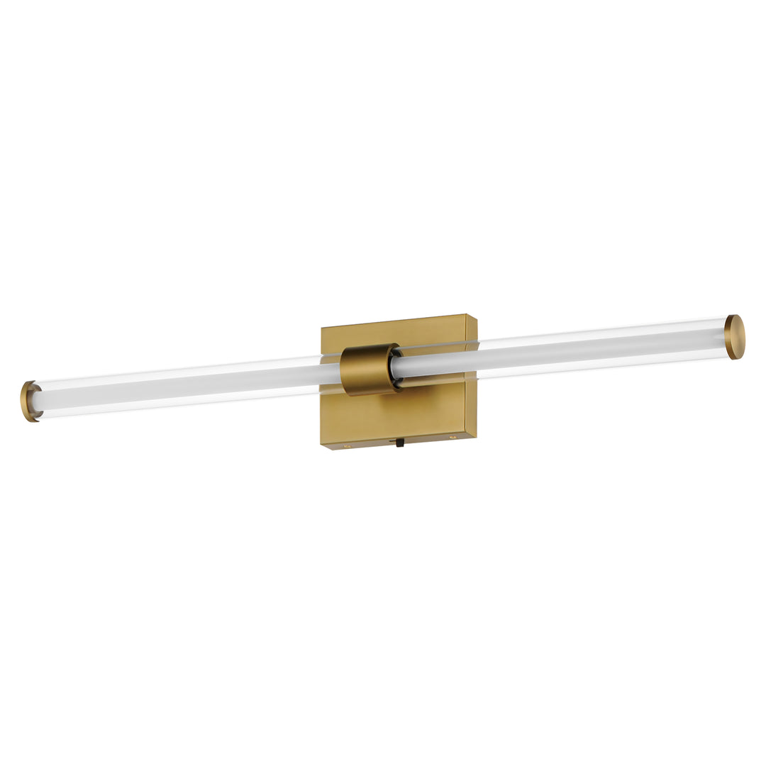 Fuse - LED Bath Vanity CCT Select in Natural Aged Brass by ET2 Lighting