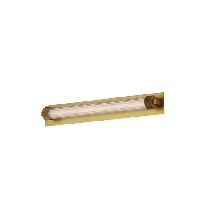 Doric - LED Wall Sconce in Natural Aged Brass by ET2 Lighting