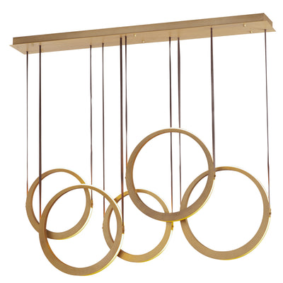 Tether - Multiple Light LED Linear Pendant