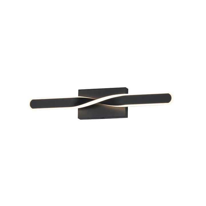 Pirouette - LED Bath Vanity 5CCT in Black by ET2 Lighting
