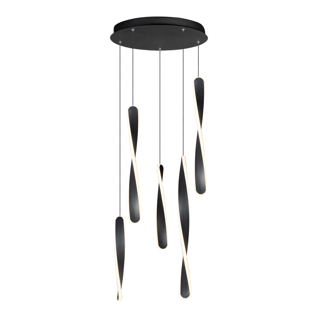 Pirouette - 5 Light LED Pendant