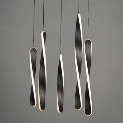 Pirouette - 5 Light LED Pendant