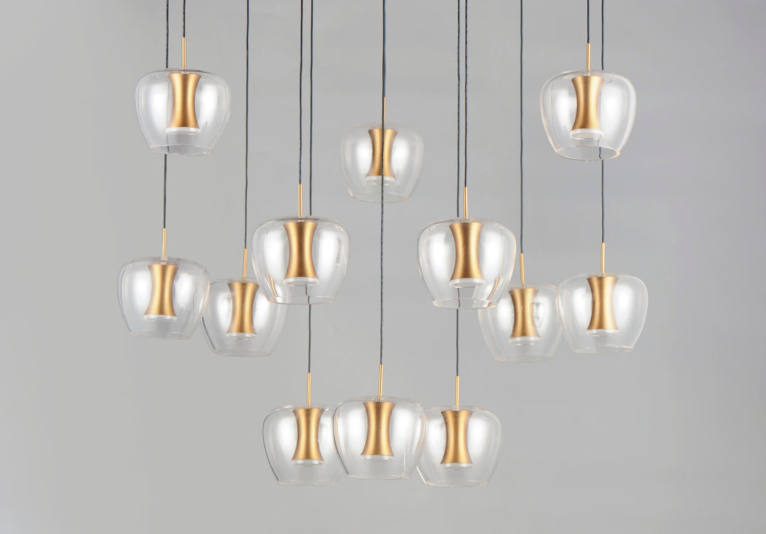 Newton - 12 Light LED Pendant
