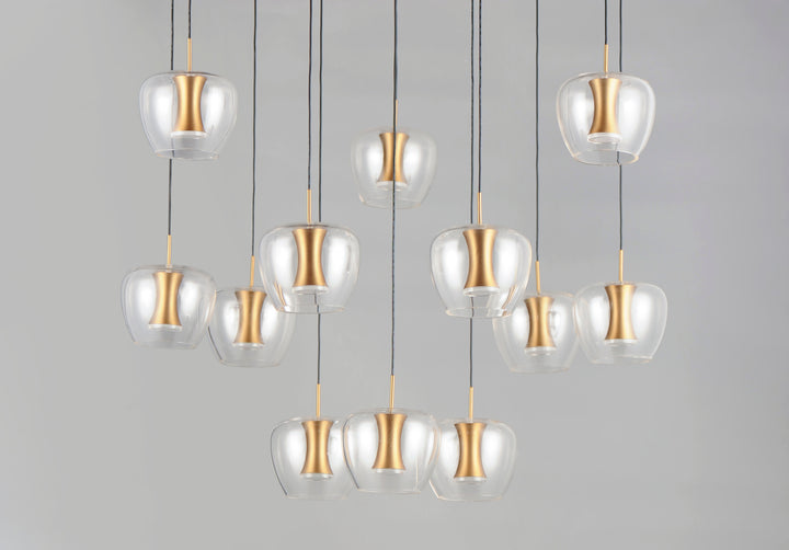 Newton - 12 Light LED Pendant