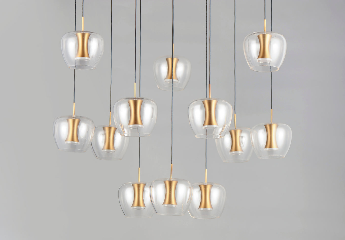 Newton - 12 Light LED Pendant