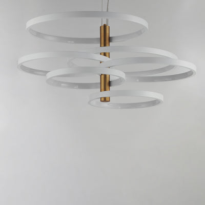 Hoopla - 6 Light LED Chandelier