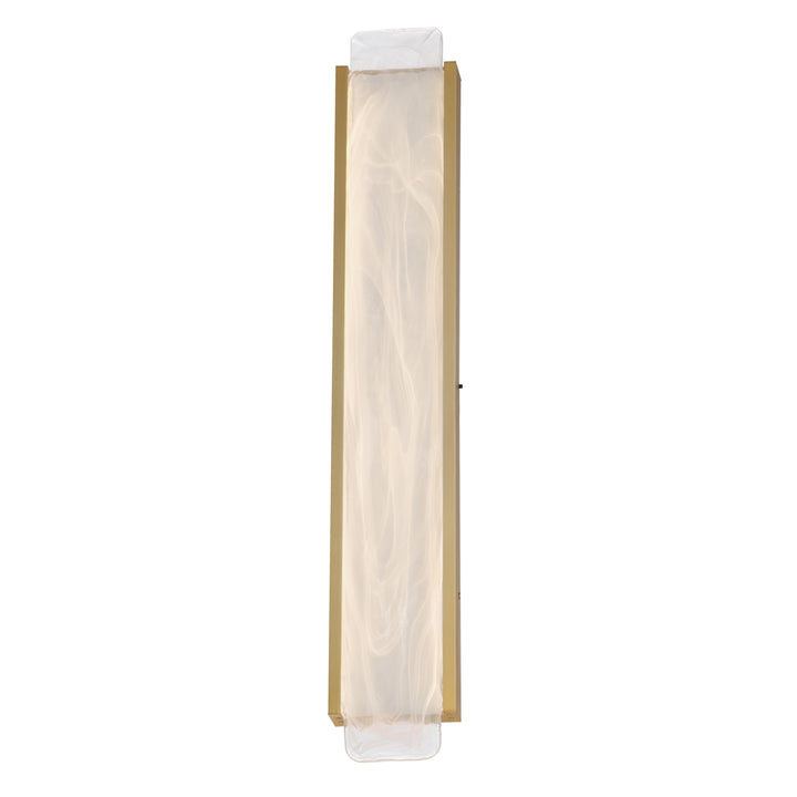 Celine - LED Bath Vanity in Natural Aged Brass by ET2 Lighting