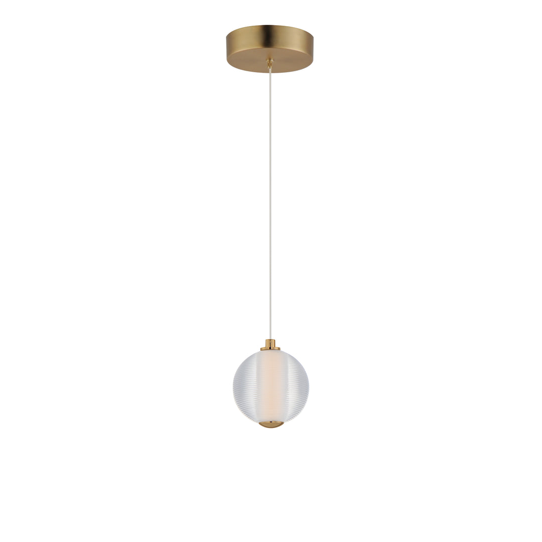Rhythm - LED Pendant in Gold by ET2 Lighting