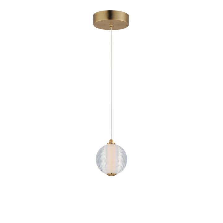 Rhythm - LED Pendant in Gold by ET2 Lighting