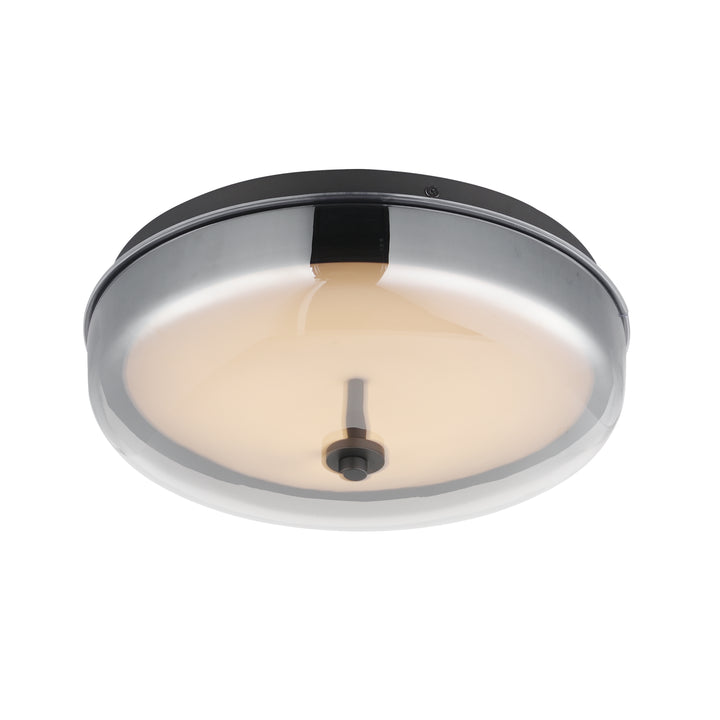 Voto - LED Flush Mount in Gunmetal by ET2 Lighting