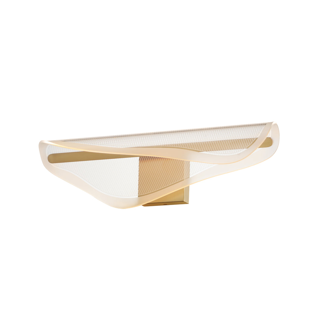 Manta - LED Bath Vanity in Gold by ET2 Lighting