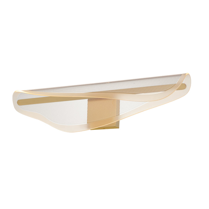 Manta - LED Bath Vanity in Gold by ET2 Lighting