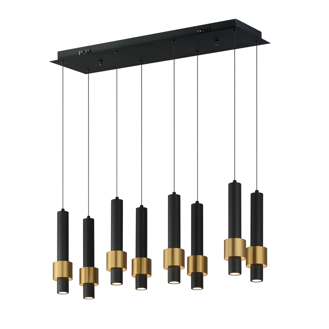 Reveal - 8 Light LED Linear Pendant