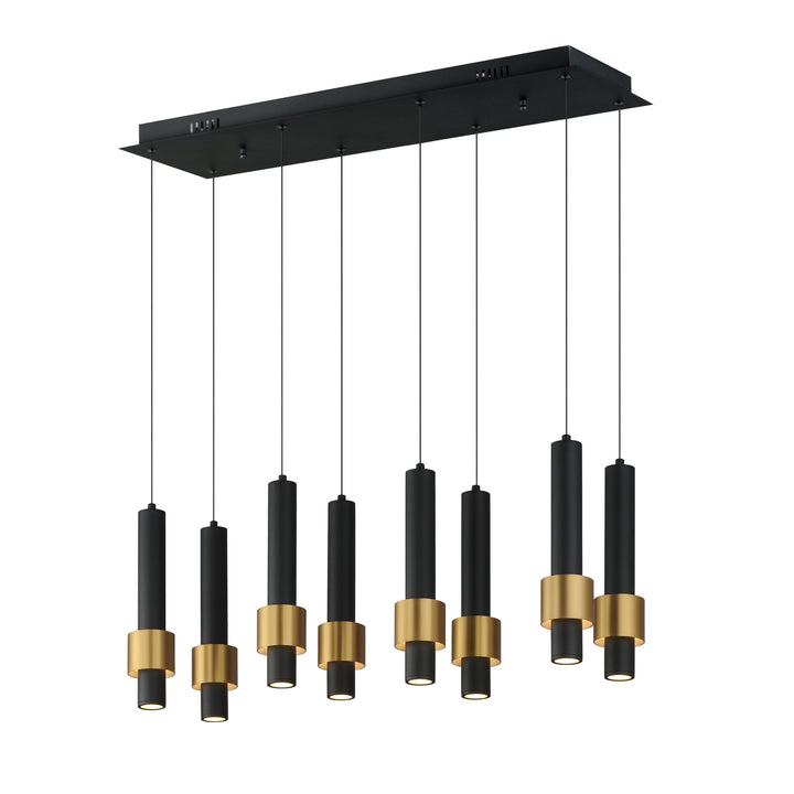 Reveal - 8 Light LED Linear Pendant