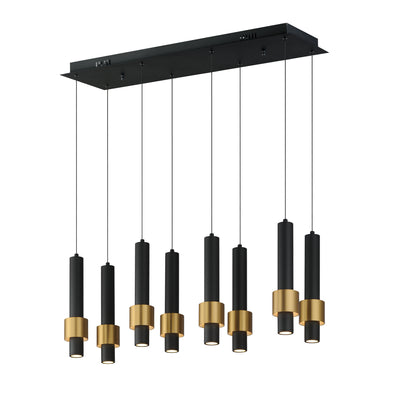Reveal - 8 Light LED Linear Pendant