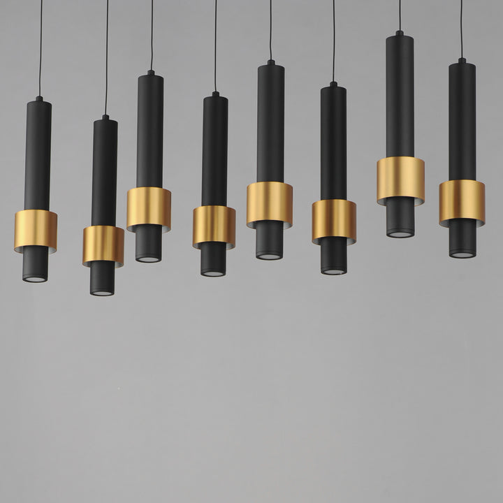 Reveal - 8 Light LED Linear Pendant