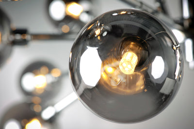 Asteroid - 12 Light LED Chandelier