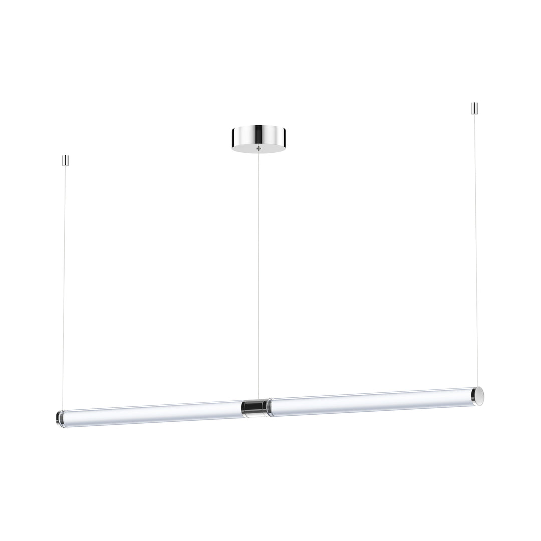 Vanish - LED Pendant in Brushed Aluminum by ET2 Lighting