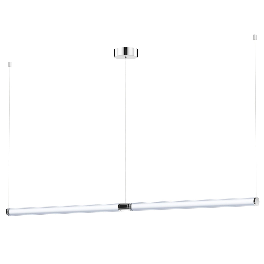 Vanish - LED Pendant in Brushed Aluminum by ET2 Lighting