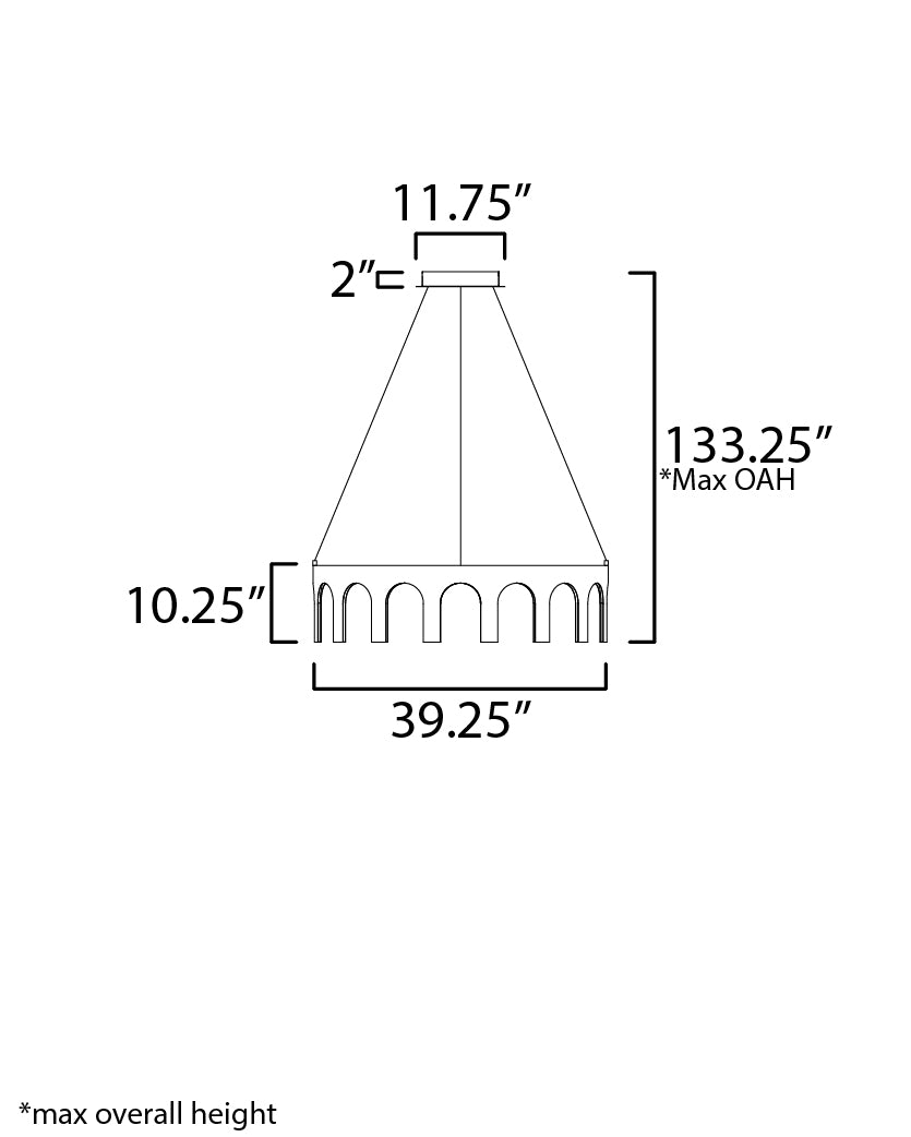 Coronation - LED Chandelier