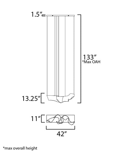 Rinkle - Modular 2 Light LED Pendant