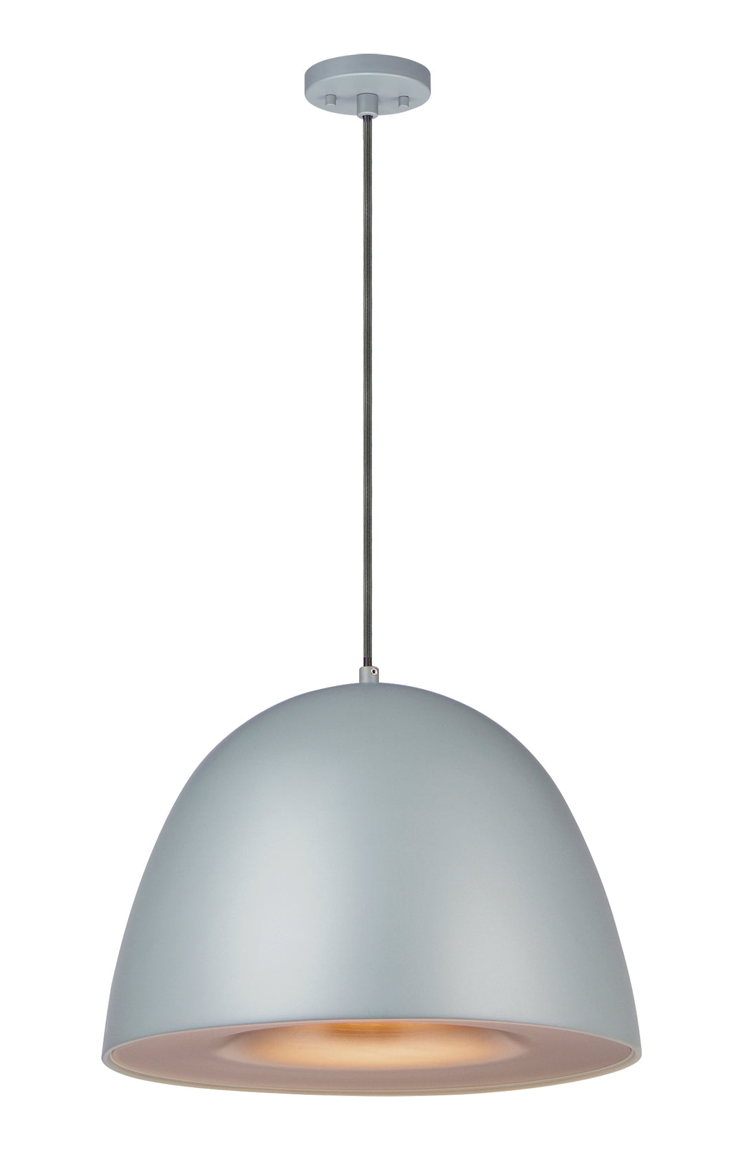 Fungo - LED Pendant in Dark Grey with Coffee by ET2 Lighting