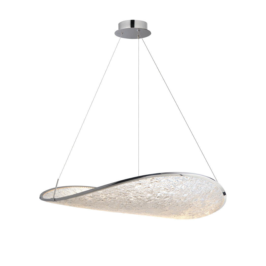Moonscapes - LED Pendant in Polished Chrome by ET2 Lighting